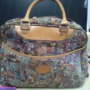 Gobelins Art Carpet Bag Tapestry Purse